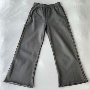 Stussy Wide Leg Sweatpants - Evergreen Fog - Size S